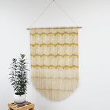 Large Flood Wall Hanging in Gold