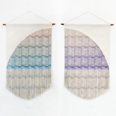 Gradient Arches Wall Hanging