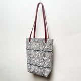 Plank Block Print Small Tote Bag