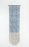 Semi Circle Shift Block Print Fringe Wall Hanging