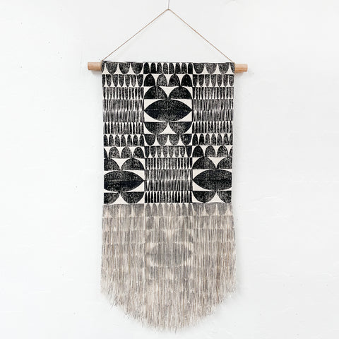 Medium Tunnels Wall Hanging in Black