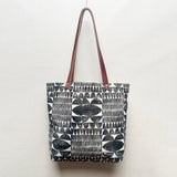 Tunnel Block Print Tote Bag