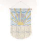 Wave and Rays Wall Hanging