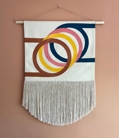 Happy Rings Wall Hanging