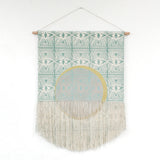 Green Evil Eye Eclipse Wall Hanging