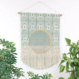 Green Evil Eye Eclipse Wall Hanging