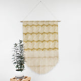 Large Flood Wall Hanging in Gold
