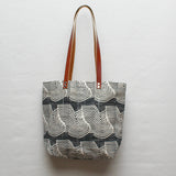 Flood Block Print Tote Bag