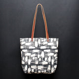 FU Block Print Tote Bag