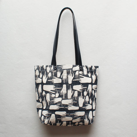 FU Block Print Tote Bag