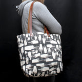 FU Block Print Tote Bag