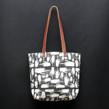 FU Block Print Tote Bag