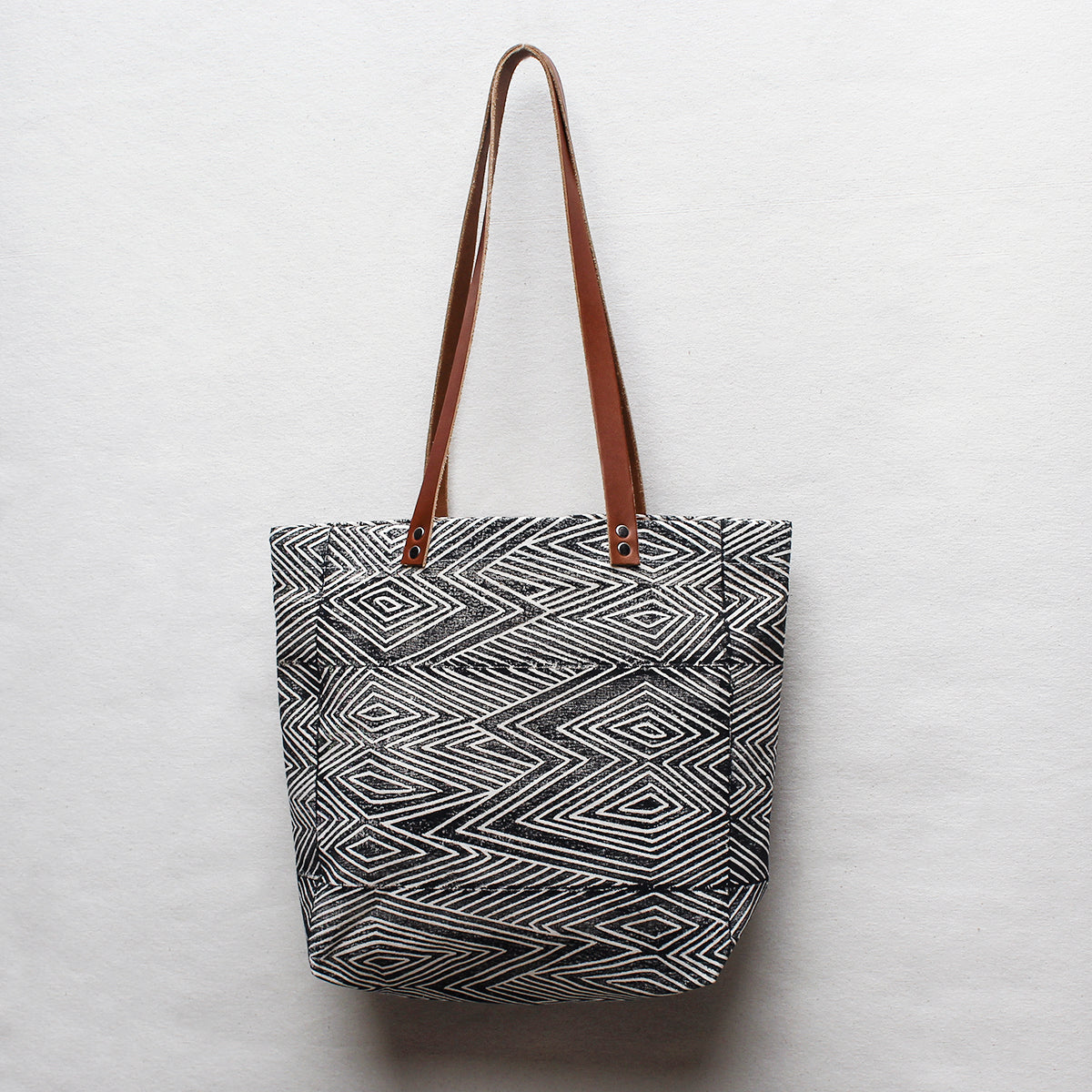 Flame Block Print Tote Bag – Julia Canright