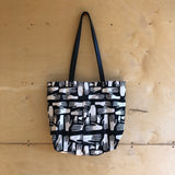 Hands Screen Print Canvas Tote Bag