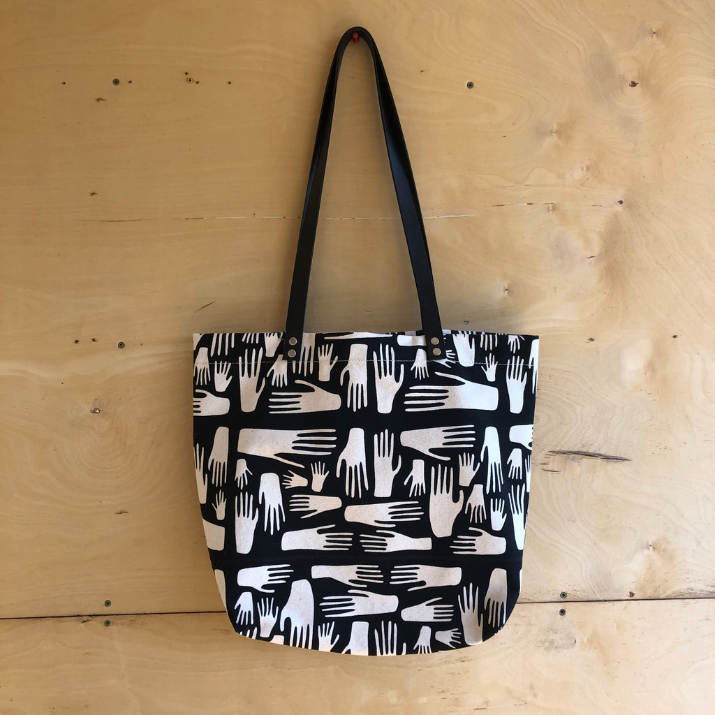 Screen printed canvas tote bags Clearance