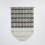 Large Wave Wall Hanging in Black