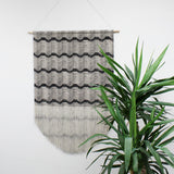 Large Wave Wall Hanging in Black