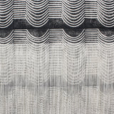 Large Wave Wall Hanging in Black
