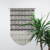 Large Wave Wall Hanging in Black