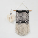 Small Knotted Wall Hanging with Black + Wall Hanging Combo