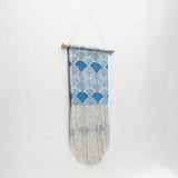 Medium Scallop Wall Hanging in Blue
