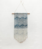 Medium Wave Wall Hanging in Blue