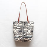 Nouveau Block Print Tote Bag