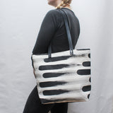 Painted Stripe Tote Bag