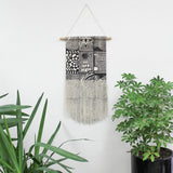 Medium Patchwork Wall Hanging in Black