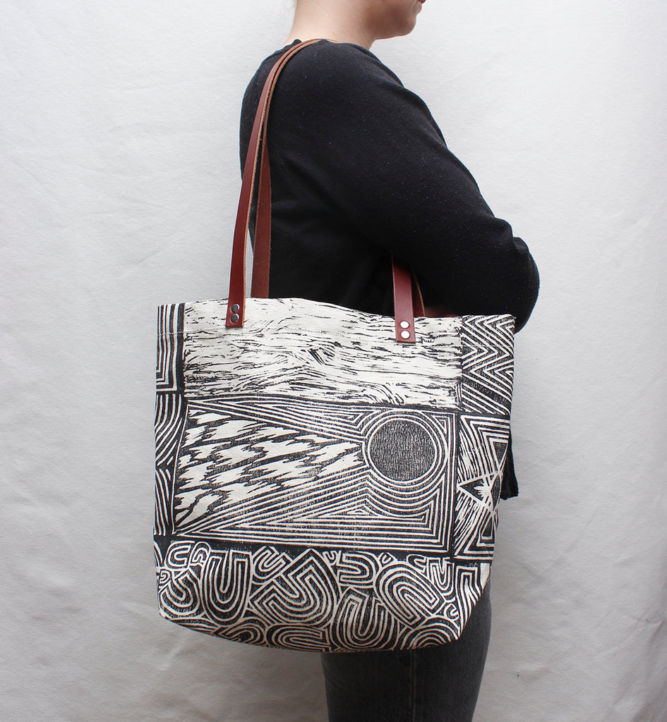 Patchwork Block Print Tote Bag – Julia Canright