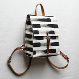 Painted Stripe Small Backpack