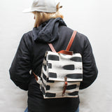 Painted Stripe Small Backpack