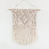 Small Sol Wall Hanging in Taupe