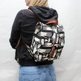 Hands Screen Print Small Backpack