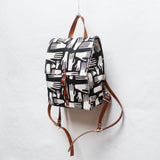 Hands Screen Print Small Backpack