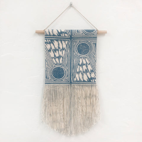 Small Comet Wall Hanging in Blue or Black