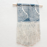 Small Flood Wall Hanging in Blue