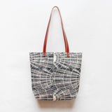 Solar Block Print Tote Bag