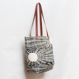 Solar Block Print Tote Bag