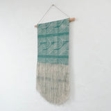 Pathway Block Print Wall Hanging in Green