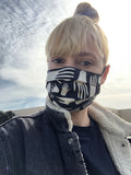 Hands Screen Print Face Mask