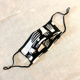 Hands Screen Print Face Mask