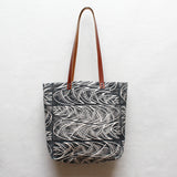 Paradise Block Print Tote Bag
